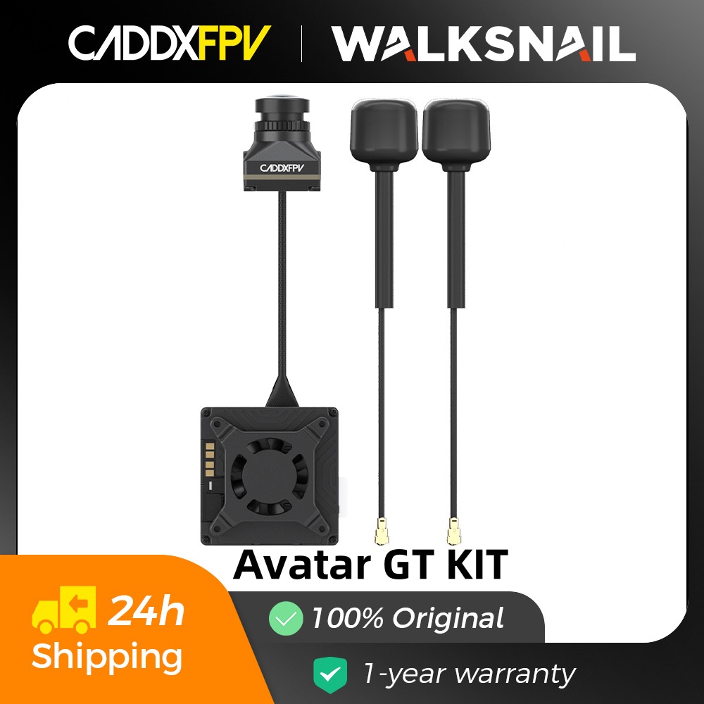 Walksnail Avatar Gt Kit 2W Vtx - CaddxFPV Walksnail Avatar GT KIT uniquement,
